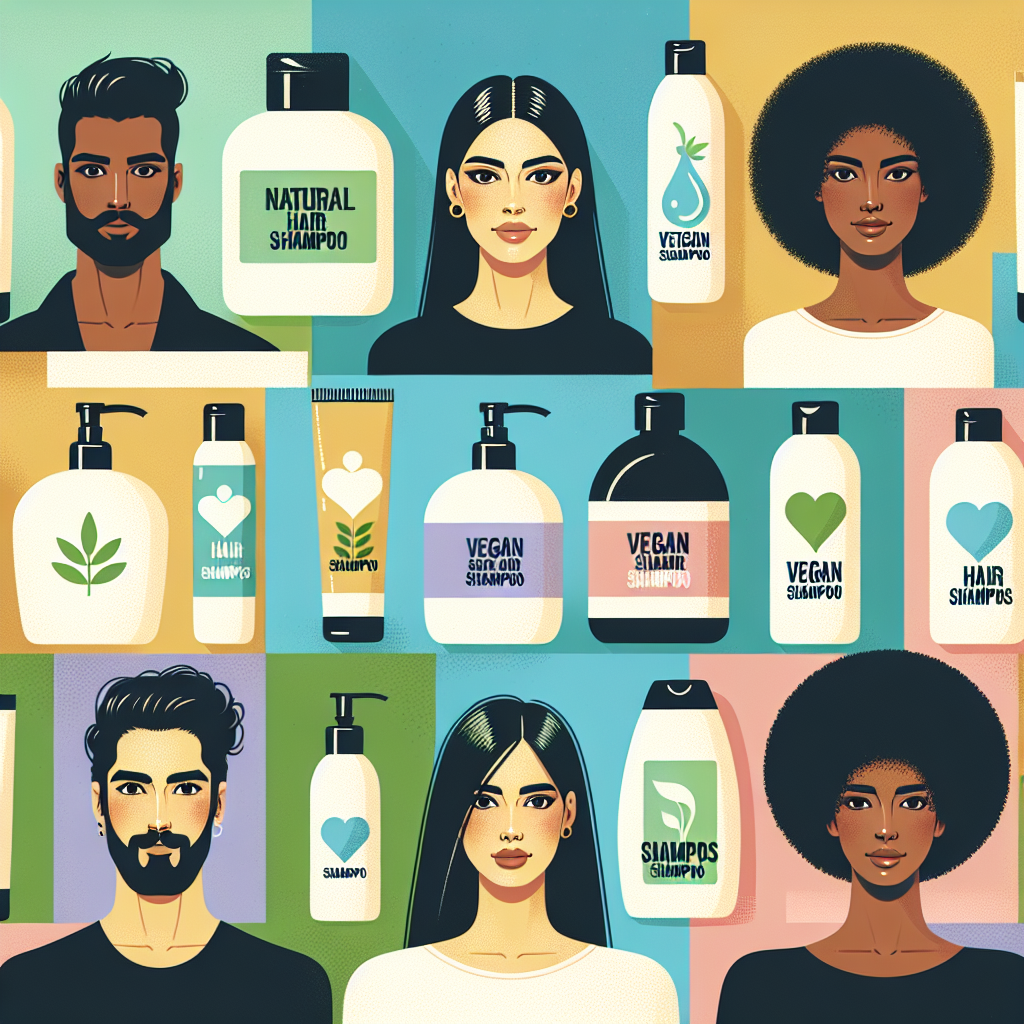 Szampon. Szampony do włosów. Naturalne i wegańskie.
