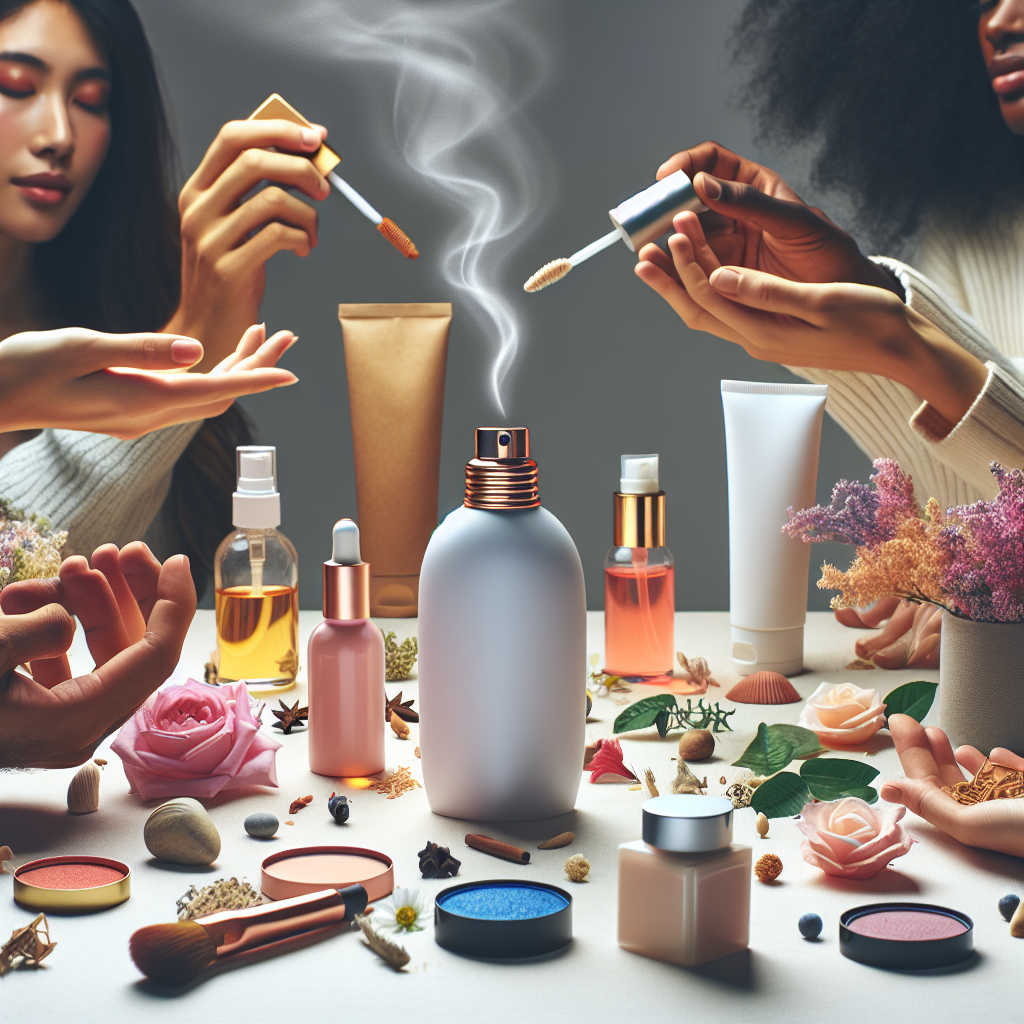 Aromat w kosmetykach naturalnych i wegańskich.