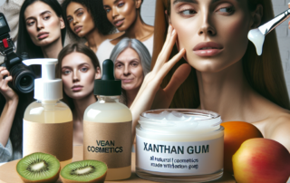 Guma ksantanowa. Co to jest? Kosmetyki z gumą ksantaonwą. Naturalne i Wegańskie.
