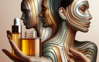 Olejek do skóry mieszanej.