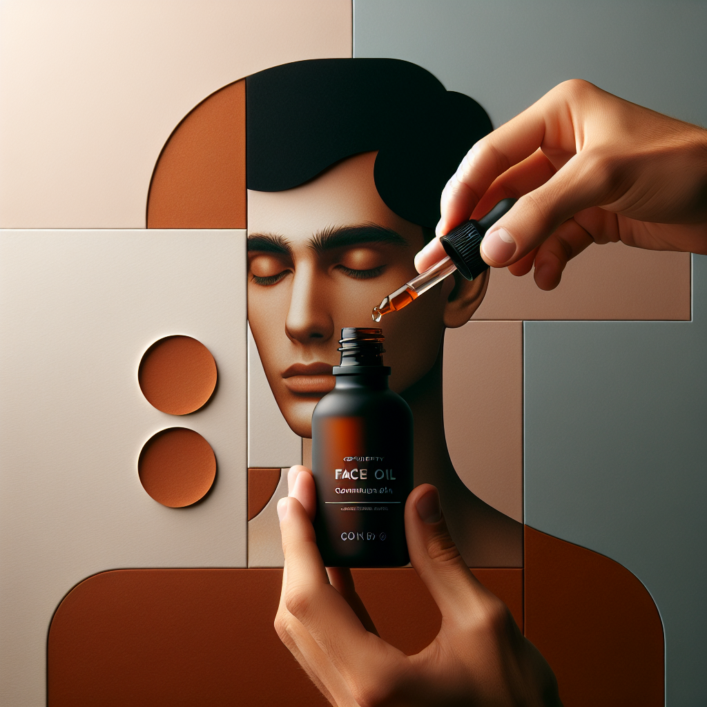 Olejek do twarzy do cery mieszanej.