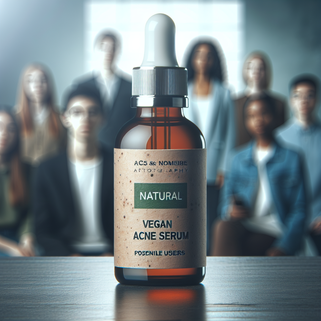 Serum na Trądzik. Naturalne Serum na Trądzik. Wegańskie Serum na Trądzik.