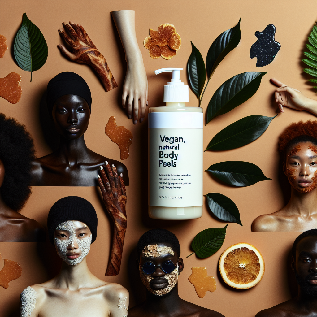 Peelingi do ciała. Naturalne, Wegańskie